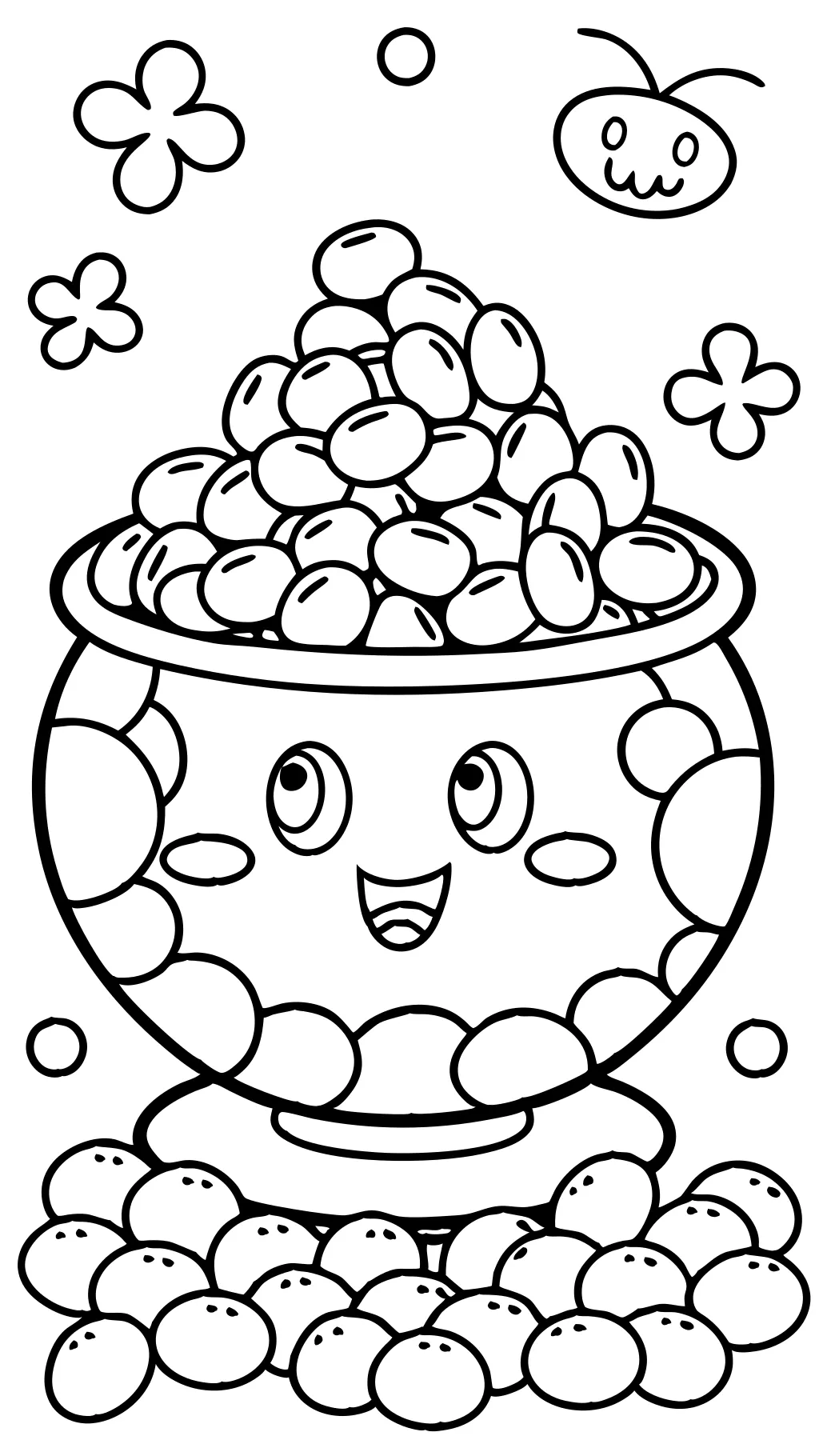 skittles coloring page